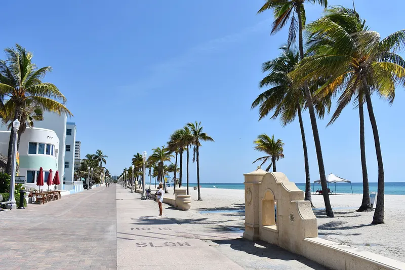 The Broadwalk at Hollywood Beach, Florida